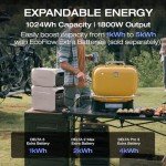 EF ECOFLOW DELTA 3 Plus Portable Solar Generator
