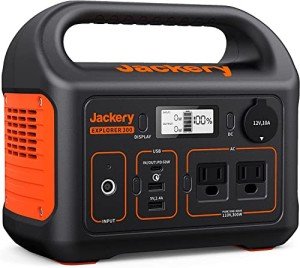 Jackery Explorer 300 Portable Solar Generator