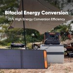 Jackery 100W Portable Bifacial Solar Panel