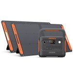 Jackery 1000W Solar Generator with Dual Solar Panels