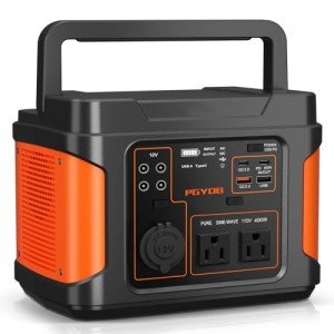 PGYOB 400W Portable Solar Generator for Outdoors