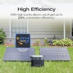 EF ECOFLOW DELTA 2 Solar Generator Kit