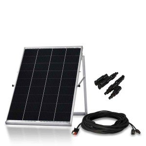Nature's Generator 100W Solar Panel & 50ft Cable