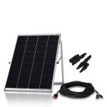 Nature's Generator 100W Solar Panel & 50ft Cable