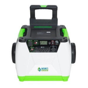 Nature’s Generator – 1800W Portable Solar & Wind Power