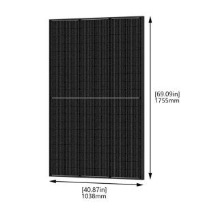 Nature's Generator 410W Solar Panel & Mounting Rack