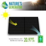Nature's Generator 410W Solar Panel & Mounting Rack