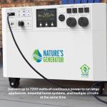 Nature's Generator Powerhouse 7200W Solar Generator