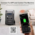 FOSSiBOT F3600 Pro Solar Power Generator 3600W