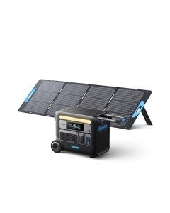 Anker SOLIX F2000 Solar Generator with 200W Panel