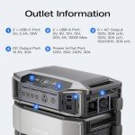 EF ECOFLOW DELTA Pro: 6144Wh Solar Power Station