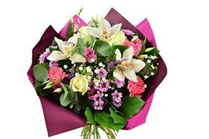Pastel Orchid and Rose Bouquet for Special Occasions