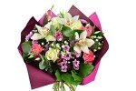 Pastel Orchid and Rose Bouquet for Special Occasions
