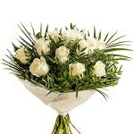 Elegant White Roses Bouquet for Any Occasion