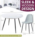 Cullompton Round Dining Table and Chairs Set