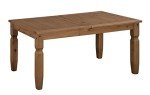 Corona 6' Dining Table with 6 Chairs Set