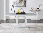 Giovani Dining Table with Milan Chairs Set of 6
