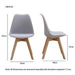 White Rectangular Dining Table and Chair Set