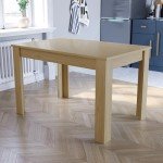 Medina 4-Seater Modern Rectangular Dining Table