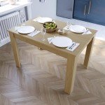 Medina 4-Seater Modern Rectangular Dining Table