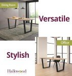 Dudley Large Light Oak Dining Table for 4-6
