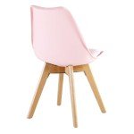 Round Dining Table Set for 4 - Modern Style