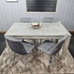 Kosy Koala Dining Table Set with 4 Chairs