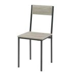 Compact 4-Seater Wooden Dining Table Set