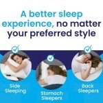 Adjustable Memory Foam Pillow for Side & Back Sleepers