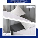 King Size Wedge Pillow for Bed Gap Support