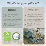 Coop Home Goods Adjustable Queen Memory Foam Pillow