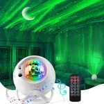 Northern Lights Galaxy Projector with White Noise