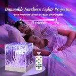 Mubarek Northern Lights Galaxy Projector with Remote