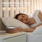 Color Changing Sound Machine Night Light for Sleep
