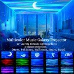 Northern Lights Galaxy Projector with White Noise