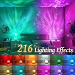 Mubarek Crystal Light Projector with 216 Mood Settings
