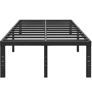 Queen Size Metal Bed Frame - No Box Spring Needed