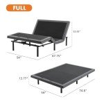 Adjustable Electric Bed Frame with Wireless Remote