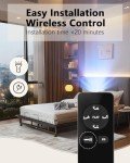 King Size Adjustable Bed Frame with Remote Control
