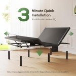 Marsail MS01 Queen Adjustable Bed Frame with USB Ports