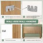 Wooden Queen Headboard - Modern Farmhouse Style