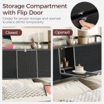 Queen Size Headboard with USB Ports & Outlets