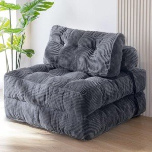 MAXYOYO Portable Folding Sofa Bed with Pillow