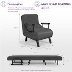 Comfy 5-in-1 Sleep Chair for Small Spaces