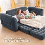 Intex Inflatable Sofa Bed with Cupholder 46"x88