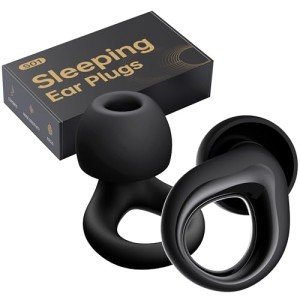 Noise-Cancelling Silicone Ear Plugs for Sleep