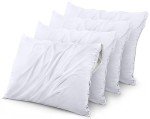 Queen Size Waterproof Pillow Protectors (4 Pack)