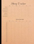 Sleep Tracker Journal for Managing Sleep & Insomnia