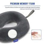 Memory Foam Travel Pillow for Comfort Anywhere
