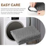 Shredded Memory Foam Travel Pillow for Camping